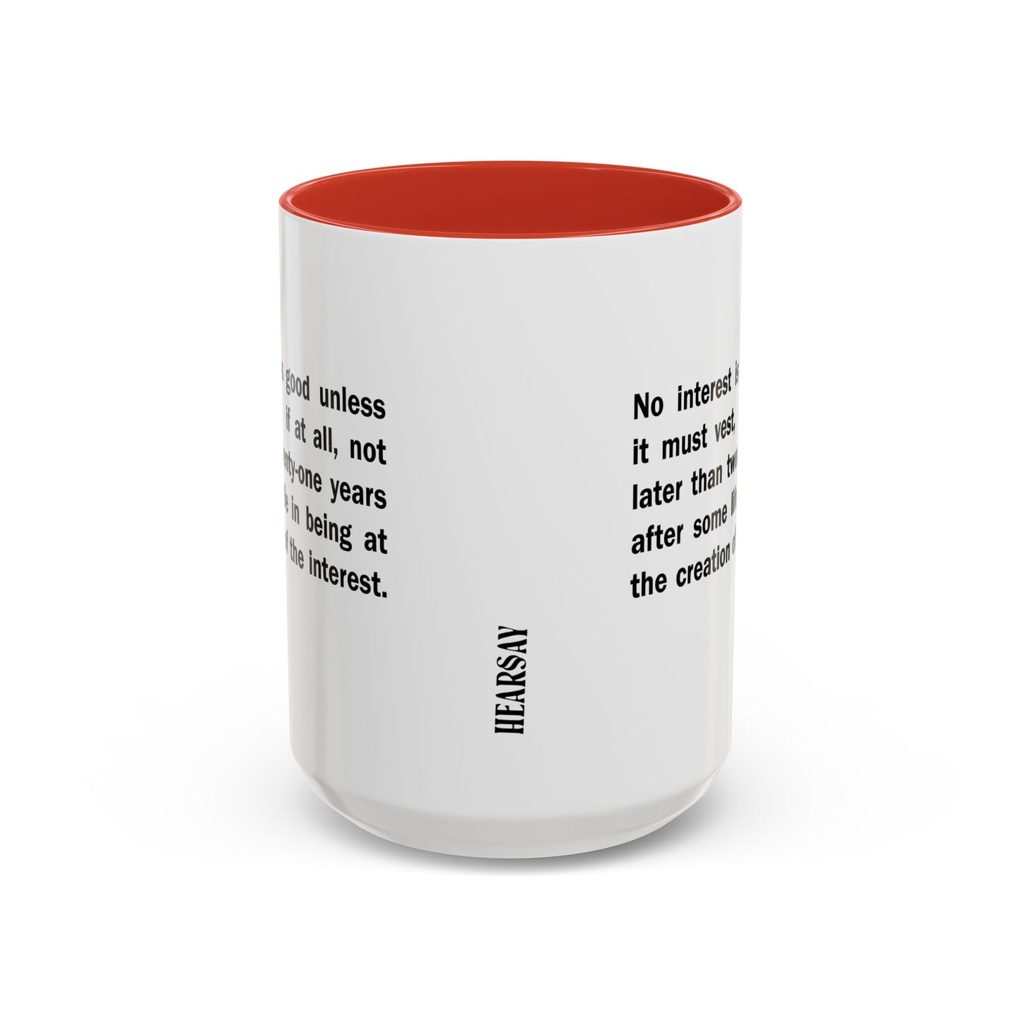 Rule Against Perpetuities Mug