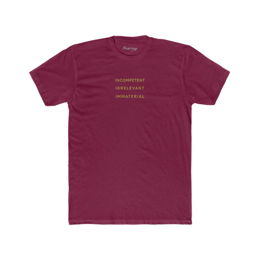 Evidentiary Objections Tee