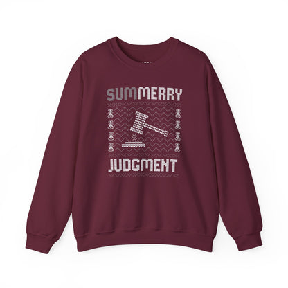 Summerry Judgment Ugly Christmas Sweater