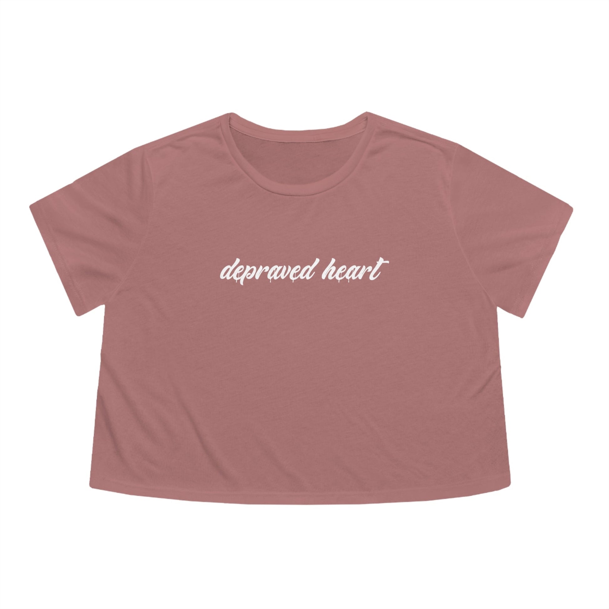 Depraved Heart Crop Top-Hearsay Tees