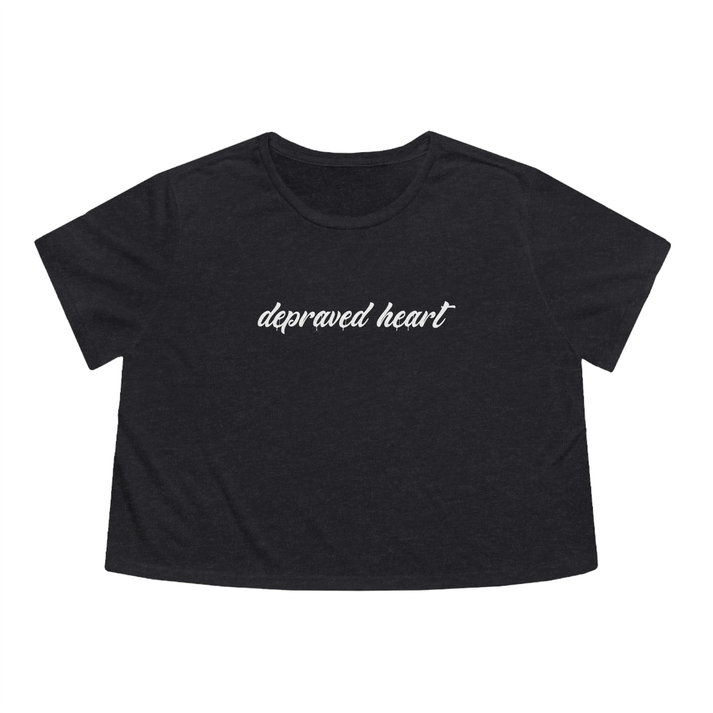 Depraved Heart Crop Top-Hearsay Tees