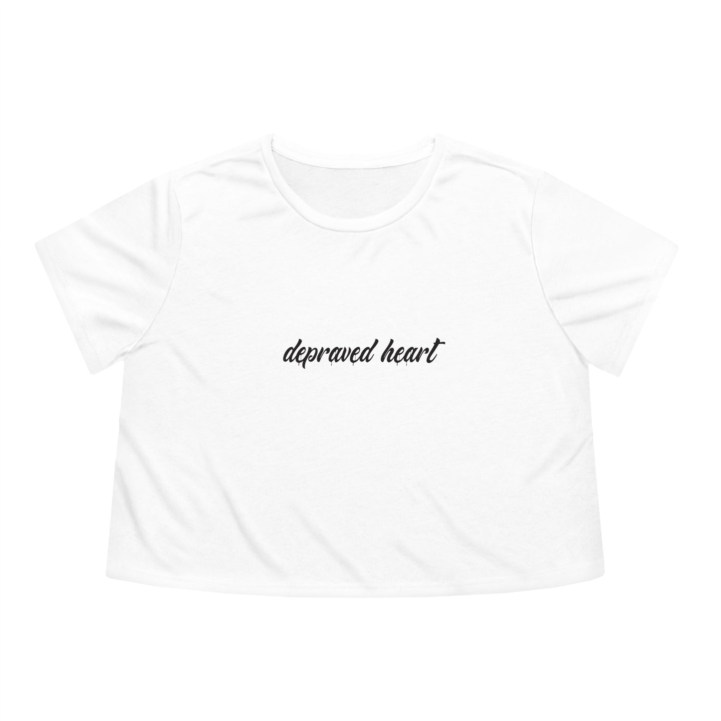 Depraved Heart Crop Top-Hearsay Tees