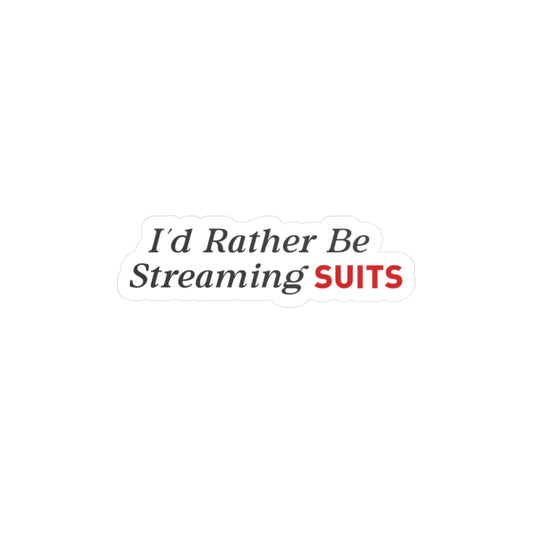 Streaming SUITS Decal-Hearsay Tees