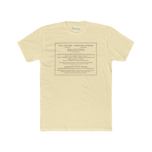 Delaware Corporations T-Shirt - Hearsay Tees