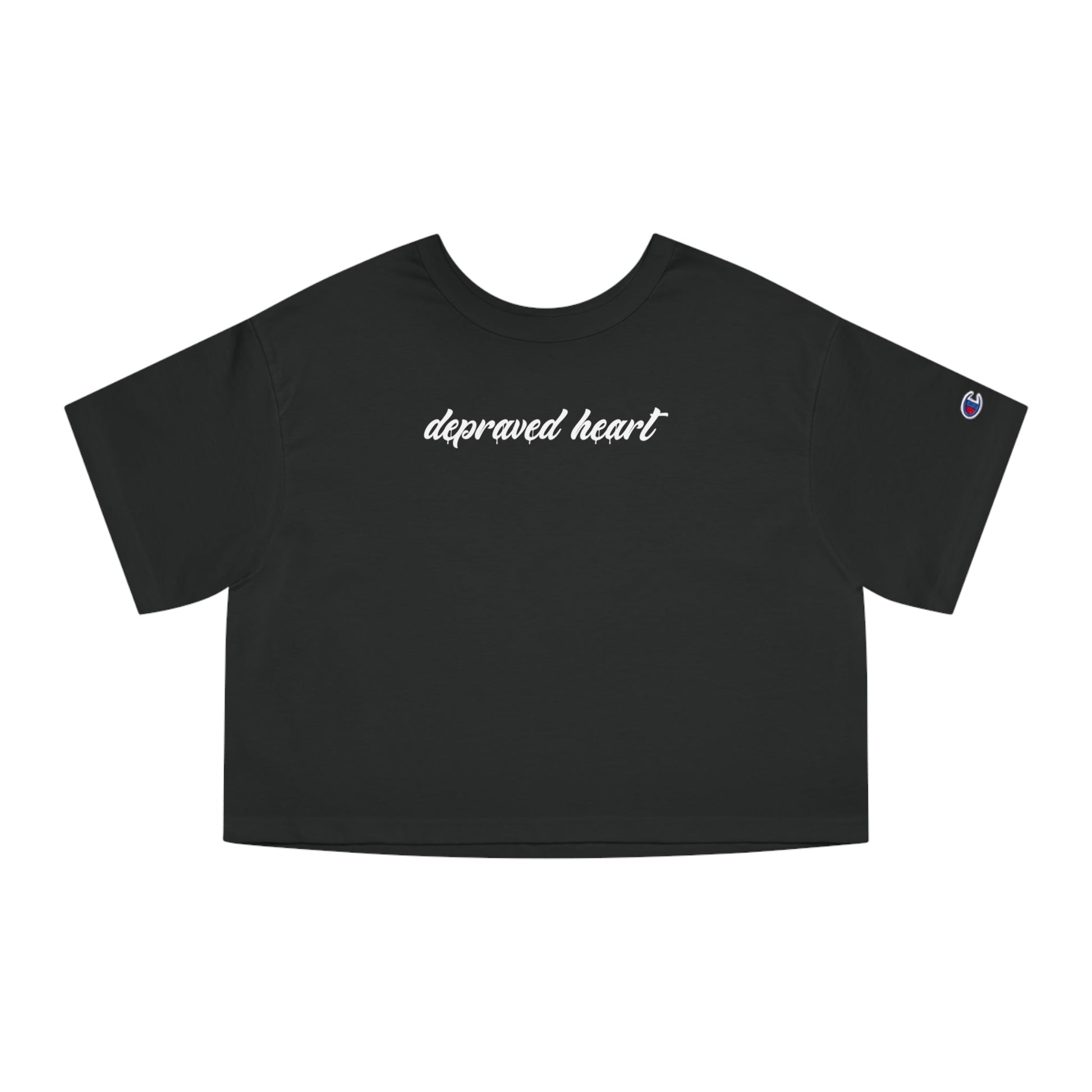 Depraved Heart Crop Top - Hearsay Tees