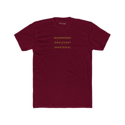 Evidentiary Objections T-Shirt - Hearsay Tees