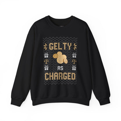 Gelty as Charged Ugly Hanukkah Sweater - Hearsay Tees