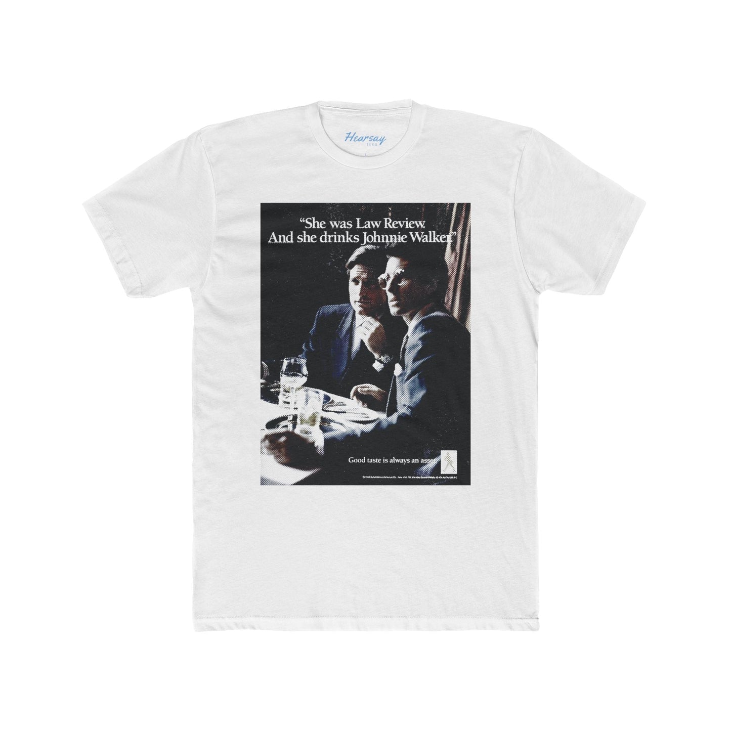 Johnnie Walker Law Review T-Shirt - Hearsay Tees