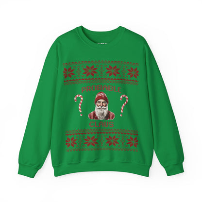 Probable Claus Ugly Christmas Sweater - Hearsay Tees