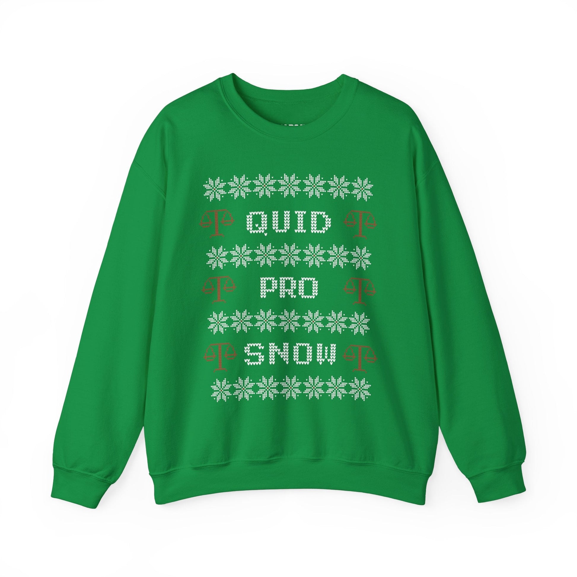 Quid Pro Snow Ugly Holiday Sweater - Hearsay Tees