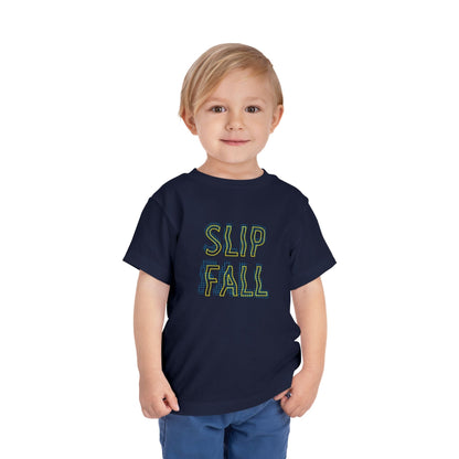 Slip & Fall Toddler's T-Shirt - Hearsay Tees