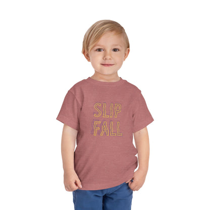 Slip & Fall Toddler's T-Shirt - Hearsay Tees