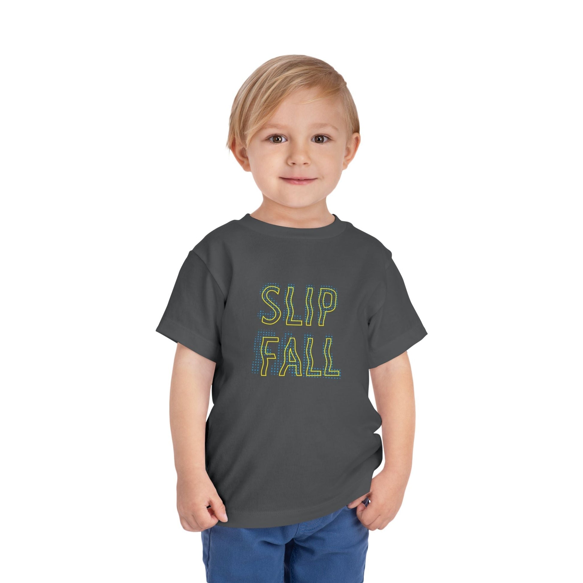 Slip & Fall Toddler's T-Shirt - Hearsay Tees