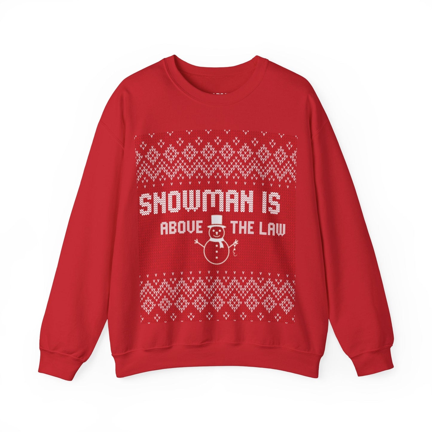 Snowman Ugly Holiday Sweater - Hearsay Tees