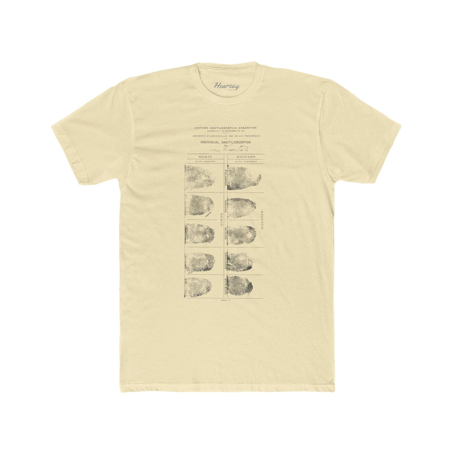 Tenprint T-Shirt - Hearsay Tees