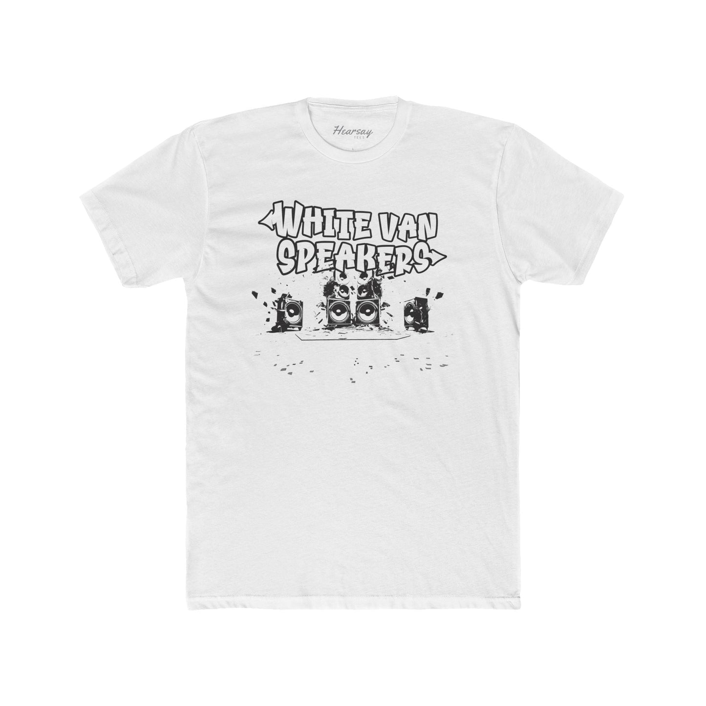 White Van Speakers T-Shirt - Hearsay Tees